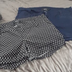 2 pairs of torrid size 18 shorts